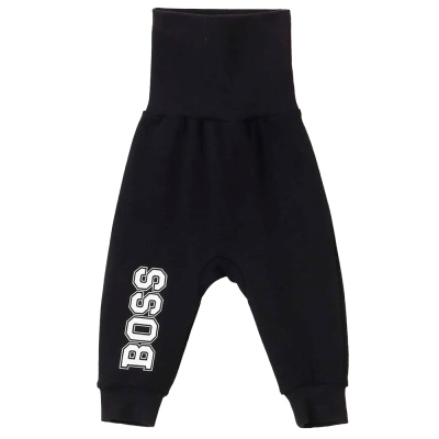 Ползунки-штанишки Little Boss Крошка Я 10349938 черные 1